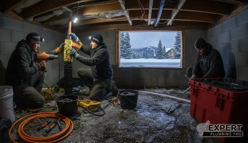 Expert Plumbing Pro - emergency-frozen-pipe-repair-for-a-gunnison-homeowner