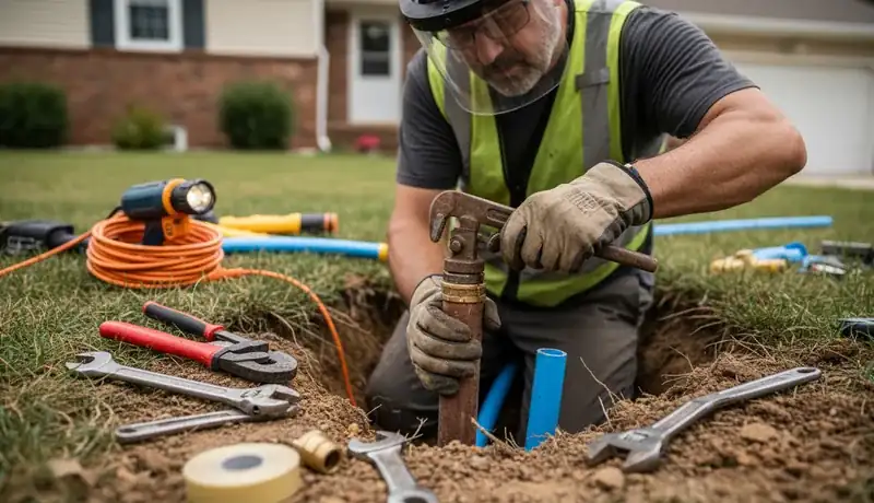 Expert Plumbing Pro - main-water-line-repair